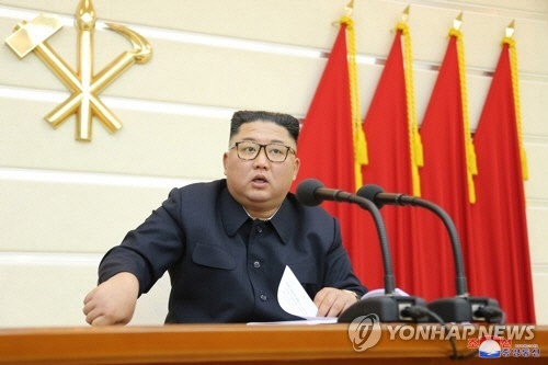 김정은 북한 국무위원장  [평양 조선중앙통신=연합뉴스]